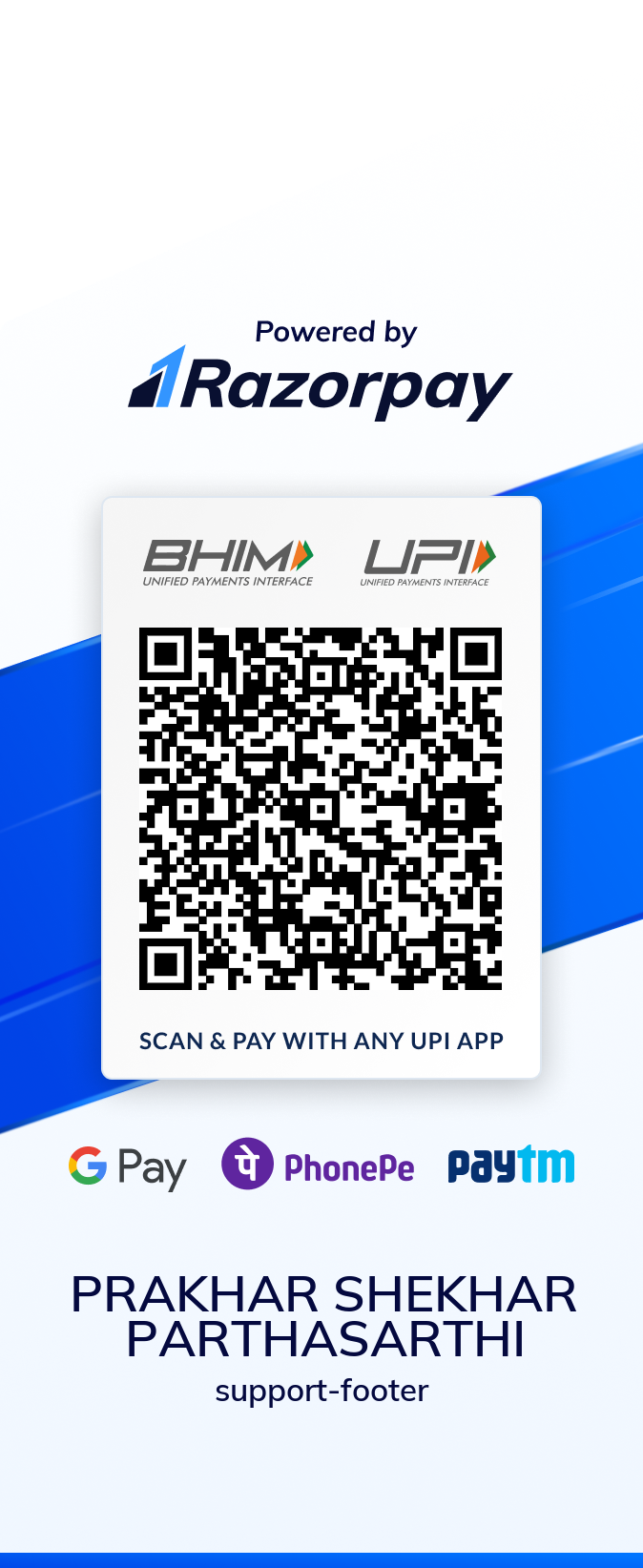 UPI QR Code